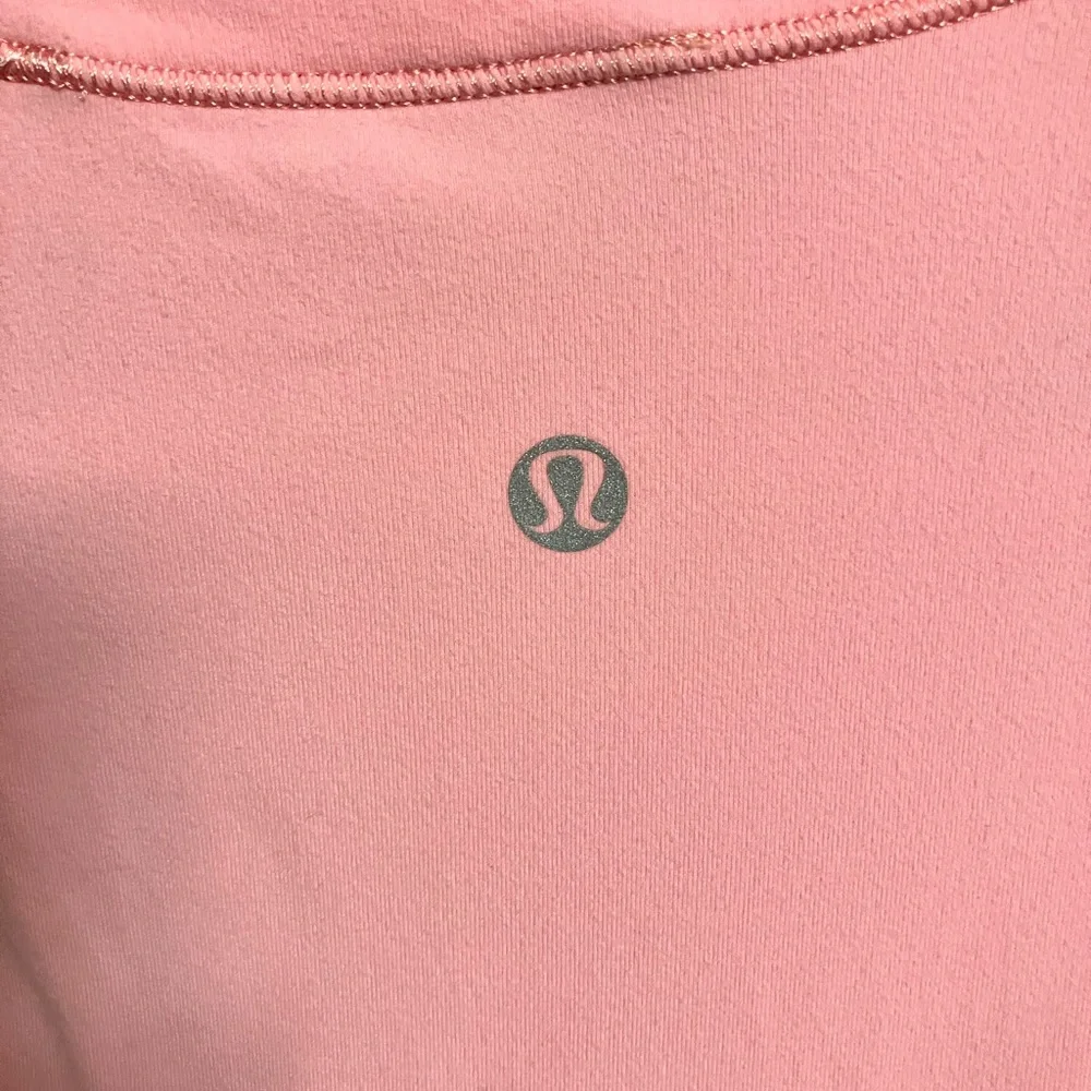 Lululemon | Women's Pink (coral) and Black Long Sleeve Top - Picture 8 of 8